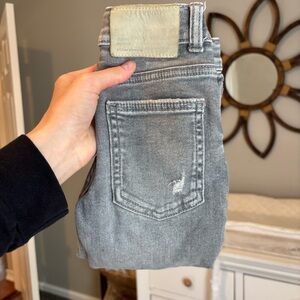 Zara Kids Washed Gray Jeans